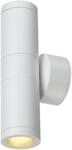 SLV Astina TCR50-SE Outdoor Wandleuchte, , IP44, rund, up/down, max. 44W, wei&szlig;