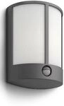Philips myGarden Stock IR LED Wandleuchte, 6W, 600lm, IP44, anthrazit (915005194501)