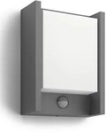 Philips myGarden LED Wandleuchte, 6W, 600lm, 2700K, anthrazit (915005193901)