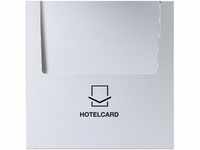 Jung AL2990CARD Hotelcard-Schalter (ohne Taster-Einsatz), aluminium, LS 990