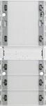 Gira 513400 Tastsensor 3 Komfort 4fach (1+3) System 55/E22