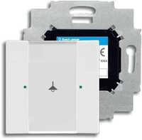 Busch-Jaeger 6125/01-84 Bedienelement, 1-fach, mit beiliegendem Busankoppler, KNX
