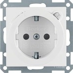 Berker 47081909 Steckdose Schuko mit FI-Schutzschalter und erh&ouml;htem
