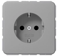 Schuko Steckdose JUNG CD1520GR, grau