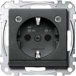 Merten MEG2304-0414 SCHUKO Steckdose mit Lichtauslass und LED-Beleuchtungs-Modul,