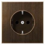 Jung ME1520AT SCHUKO Steckdose 16 A 250 V, messing antik