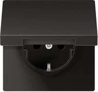 Jung AL1520KIKLAN SCHUKO&reg; Steckdose 16 A 250 V, Anthrazit (lackiertes Aluminium), LS