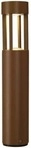 SLV SLOTS 45 Outdoor Standleuchte, LED, 3000K, rund, rost, &Oslash;/H 9/46,5 cm (231817)