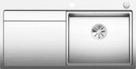 Blanco Divon II 5 S-IF Edelstahlsp&uuml;le mit Ablauffernbedienung, Becken rechts,