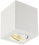 SLV TRILEDO SQUARE Deckenleuchte, LED, 3000K, eckig, wei&szlig;, 38&deg;, inkl. Treiber