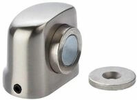 Burg W&auml;chter TBM 2430 Ni SB Magnet-T&uuml;rstopper, Haltekraft 6-7 kg, Edelstahloptik