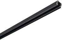 SLV EUTRAC 3Phasen-Aufbauschiene, Hochvoltschiene, schwarz, 1m (145100)