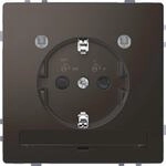 Merten SCHUKO-Steckdose mit Lichtauslass und LED-Beleuchtungs-Modul, System Design,