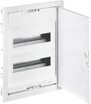 Legrand Unterputzverteiler Ekinoxe, mit Metallt&uuml;r, Signalwei&szlig;, IP30, 24+4...