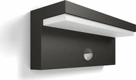 Philips myGarden LED Wandleuchte, 4,5W, 1000lm, anthrazit (915005378401)
