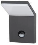 Trio Pearl LED Au&szlig;en-Wandleuchte, 9W, 900lm, anthrazit/wei&szlig; (221169142)