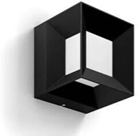 Philips myGarden Parterre LED Wandleuchte, 8W, 800lm, schwarz (915005377201)