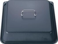 Bosch HEZ633001 Deckel f&uuml;r Profipfanne, emailliert, anthrazit