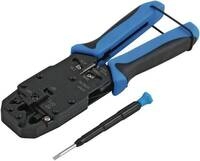 EFB-Elektronik Crimpzange f&uuml;r Modularverbinder 4-8 polig, blau (E-MUC410)