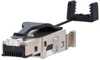 METZ CONNECT E-DAT Industry RJ45 field plug black Cat.6 Class EA (1401405012-I)