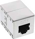 InLine Patchkabelkupplung Cat.6, 2x RJ45 Buchse, geschirmt (69990B)