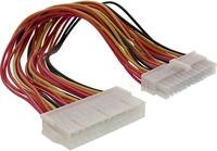 InLine Strom Verl&auml;ngerung int., 24pol ATX ST / BU, Netzteil zu Mainboard, 0,30m