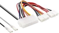 InLine Stromadapter intern, 20pol ATX-NT zu P8/P9 AT-Mainboard + Schalter (26641S)