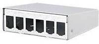 METZ CONNECT 130861-0602-E, Modul AP-Geh&auml;use 6 Port RW