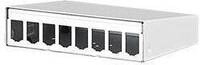 METZ CONNECT Modul AP-Geh&auml;use 8 Port, unbest&uuml;ckt, reinwei&szlig; (130861-0802-E)