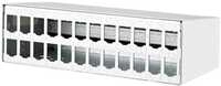 METZ CONNECT 130861-2402-E Modul AP-Geh&auml;use 2x12 Port reinwei&szlig;, unbest&uuml;ckt