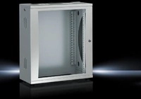 Rittal DK 7507030 Netzwerkschrank/Wandverteiler 15HE, 19 Zoll, BxHxT: 60x75,8x40cm,