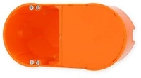 Kaiser 9062-94 Winddichte Electronic-Dose, 75 mm, orange