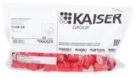 Kaiser 1159-34 Abstandstutzen, rot, 25 Stck.