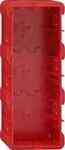 Gira 289300 Unterputz-Dose 3-fach, System E22, rot