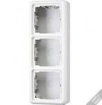 Aufputz-Kappe 3fach, braun, JUNG CD583ABR