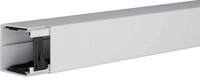Hager LF6006007035 Leitungsf&uuml;hrungskanal PVC, 60x60mm, L&auml;nge 2m, lichtgrau