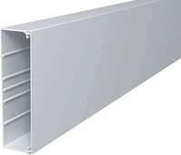 OBO Bettermann WDK60210RW Wand- und Deckenkanal, mit Bodenlochung, 60x210x2000mm,