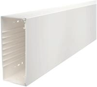 OBO Bettermann WDK100230RW Wand- und Deckenkanal, mit Bodenlochung, 100x230x2000mm,