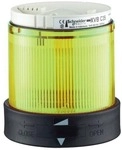 Schneider Electric LED Signals&auml;ule mit Dauerlicht, 24 V AC DC, &Oslash; 70 mm, gelb