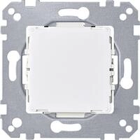 Merten 587093 LED-Lichtsignal-Einsatz, 1-farbig, wei&szlig;, Unterputzeins&auml;tze f&uuml;r alle