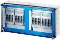 Hensel Mi 6465 NH-Sicherungslasttrenn-Schaltergeh&auml;use 4x3xNH00 auf SaS, 250A,