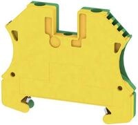 Weidm&uuml;ller WPE 4 Schutzleiter-Reihenklemme, Schraubanschluss, 4 mm&sup2;, 480A (4 mm&sup2;),
