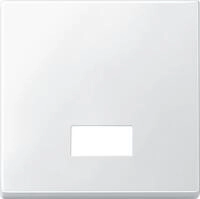 Merten 433819 Wippe mit rechteckigem Symbolfenster, System M, Polarwei&szlig; matt