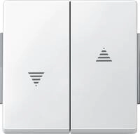 Merten 343419 Wippe f&uuml;r Rollladenschalter und -taster, Polarwei&szlig;, Aquadesign IP 44,
