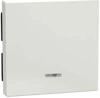 Merten 436019 Wippe mit Kontrollfenster, System M, Polarwei&szlig; gl&auml;nzend