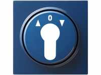 Abdeckung für Schlüsselschalter 2polig und Schlüsseltaster 1polig, S-color, Blau,