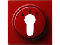 Abdeckung für Schlüsselschalter 2polig und Schlüsseltaster 1polig, S-Color, rot.