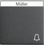 Gira 067328 Wippe mit Symbol Klingel und Beschriftungsfeld Klingel