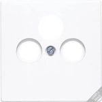 Jung LS990SAT Abdeckung f&uuml;r Universal-Sat/BK-Dosen, Cremewei&szlig;, LS 990