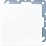Blind-Abdeckung (verrastet), alpinwei&szlig;, LS 990, Jung LS994BWW